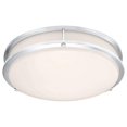 thumbnail image 1 of 20500LEDD-CH-ACR Solero II 12 Po. Lampe de Plafond à LED Chromée, Lentille Acrylique, 1 of 1
