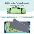 thumbnail image 4 of Wildkin Quilted Nap Mat with Elastic Corner Straps for Boys and Girls (Wild Animals), 4 of 8