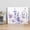 Purple, variant on Spring Flowers Wall Art for Living Room,Canvas Picture Wall Decor for Bathroom Bedroom,Watercolor Idyllic Lavender Purple Plant Painting Artwork for Office Kitchen Hallway Dining Room Decor 12"x16"