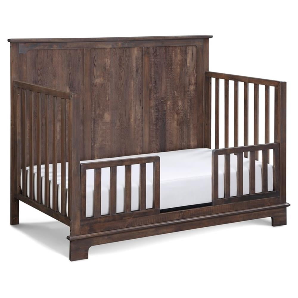 Suite Bebe Grayson Traditional Wood Toddler Guard Rail in Brown