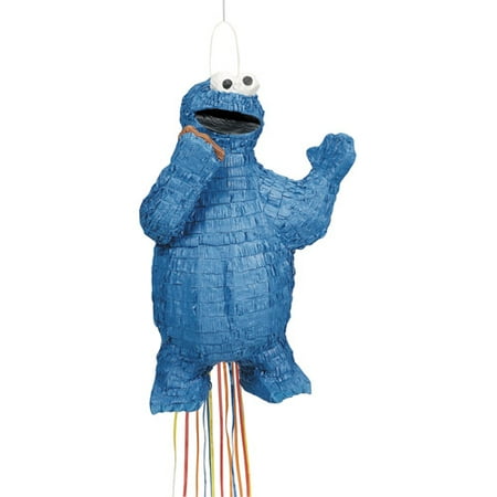 Cookie Monster 3D Pull Pinata