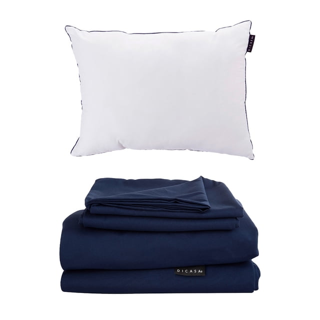 Sábanas Individual + Almohada One Dicasa Softy