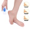 Foot Heel Support Pads, Plantar Fasciitis Inserts Silicone Heel Cups and PU Gel Heel Protectors for Women, Heel Care for Foot Pain Relief