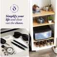 thumbnail image 6 of Homz Plastic 1 Drawer Wide Body Home Storage Cart, Black Frame with Clear Drawer, 2 Pack, 6 of 9