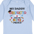 thumbnail image 4 of Inktastic My Daddy Graduated and I'm Super Proud Boys or Girls Long Sleeve Baby Bodysuit, 4 of 5