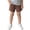 #0058-Coffee, variant on Favoffer Kids Shorts Solid Color Loose Fit Lightweight Casual Bottoms With Pockets Comfy Short Pants for Summer Home Relax Outdoor Play