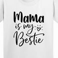 thumbnail image 4 of Inktastic Mama is My Bestie Youth T-Shirt, 4 of 5