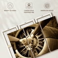 thumbnail image 6 of Elephant Stock Sepia Old Propeller Wall Art - Horizontal Multi Panel Canvas - Living Room Wall Decor - Transportation Multi Panel - Brown And Green Decor - 33" x 20", 6 of 8