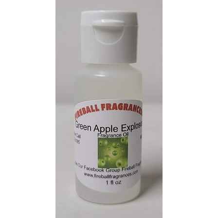 Green Apple Explosion Scented Oil by Fireball Fragrances- 1 Oz Bottle