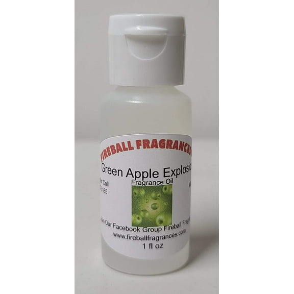 Green Apple Explosion Scented Oil by Fireball Fragrances- 1 Oz Bottle