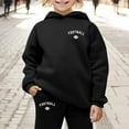 thumbnail image 4 of Kids Hoodie Sweatshirt And Sweatpants Pullover Hoodie Set Tracksuit 2 Piece Outfits, 4 of 4