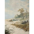thumbnail image 3 of Antonio Parreiras 11x14 Black Modern Framed Museum Art Print Titled - Cabralia Bay, 3 of 5