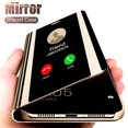 thumbnail image 2 of Fashion Mirror Flip Case For Samsung Galaxy S24 S23 S22 S21 S20 FE Ultra Standard Cover For Samsung Note 20 Ultra Case Gold S24 Plus, 2 of 6