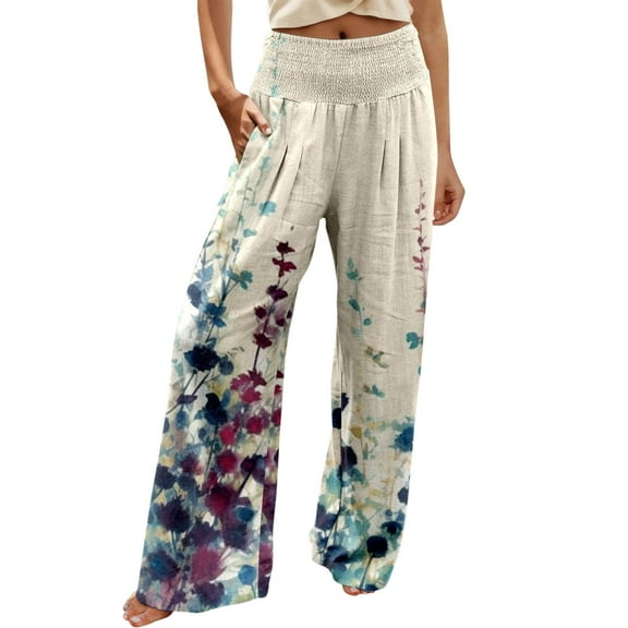 Pants for Women Woman Clothes for Work Casual Wear Pants Women Petite Linen Winter Running Business Apparel Mesh Casual with Pockets Sweat Outfit Set Beige L