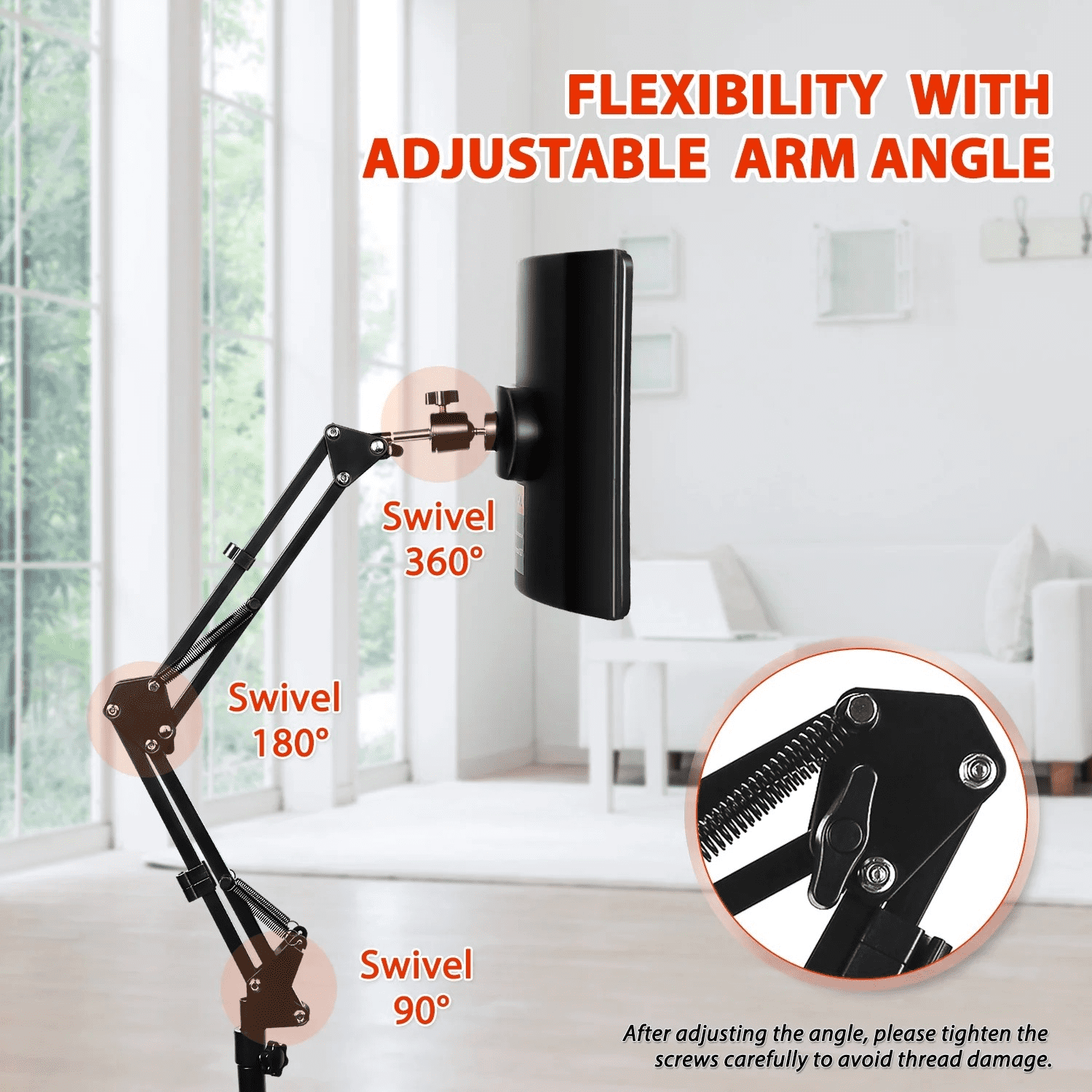 Floor-Standing Red Light Panel, Large Infrared Device for Full Body Wellness Support