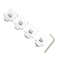 thumbnail image 3 of Pince d'Extrémité de Panneau Solaire, Support de Panneau Solaire de Haute Résistance d'Installation Facile Ferme 4pcs Acier pour le Toit de Maison de RV, 3 of 8