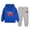 Blue, variant on Linfrsh Toddler Baby Boy Clothes Outfits Fall Winter Hoodie Sweatshirt Elastic Waist Pants Set Little Kids 2pcs Gifts
