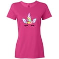 thumbnail image 3 of Inktastic Unicorn Face Women's T-Shirt, 3 of 5
