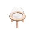 thumbnail image 3 of Productos de jardinería para hámsteres Wojinsi Bear, inodoro con bola de cristal para baño, muebles de interior, escalera de madera maciza, refugio, 3 of 5