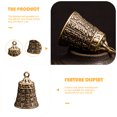 thumbnail image 2 of EeaseMX Campana de latón vintage, colgante decorativo, llavero retro, colgante, campana decorativa., 2 of 8