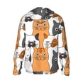 thumbnail image 3 of Haiem Funny Cats UPF 50+ Fishing Shirts for Men Long Sleeve UV Sun Protection Hoodie Non-Mask Outdoor Hiking Shirts, 3 of 9