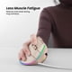thumbnail image 2 of Ratón Nulea M504 Alámbrico Vertical USB Ergonómico 4 DPI 11 RGB Rosa, 2 of 8