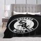 thumbnail image 2 of Manta de forro polar para sofá o cama de los Chicago White Sox, cálida y acogedora, ligera, para todas las estaciones, decoración mullida para el hogar y el exterior, 50 x 40 pulgadas, 2 of 5