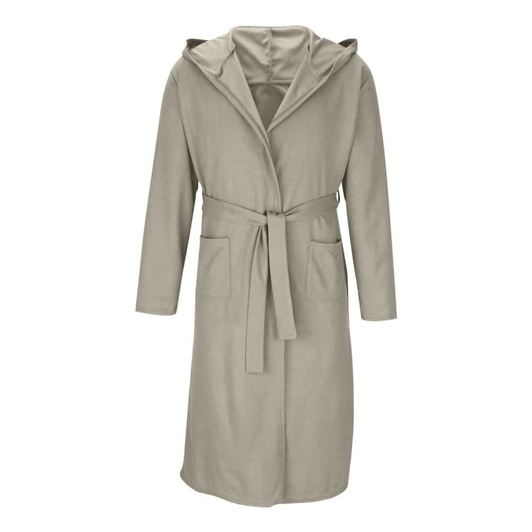 grey dressing gown mens Bath Robes Mens Grey Fluffy Dressing Gown Mens Supersoft Hooded Dressing  Gown Store