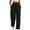 Women Black pants, variant on Women Winter Soft Joggers High Waist Slim Leg Pants Loose Bootcut Workout Hiking Yoga Pants Trendy Solid Thermal Warm Gray XXL