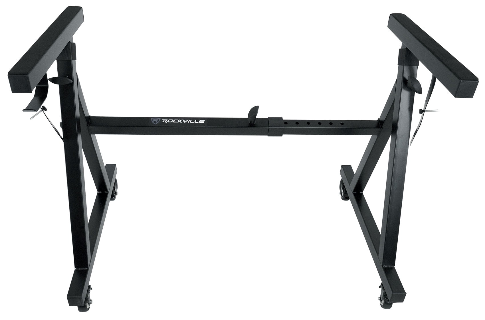 Rockville Z40W Z-Style Keyboard Stand+Wheels+Bag Fits Yamaha PSRS775