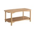 thumbnail image 3 of Modern Essentials Modern European Coffee Table, Beige, 3 of 8