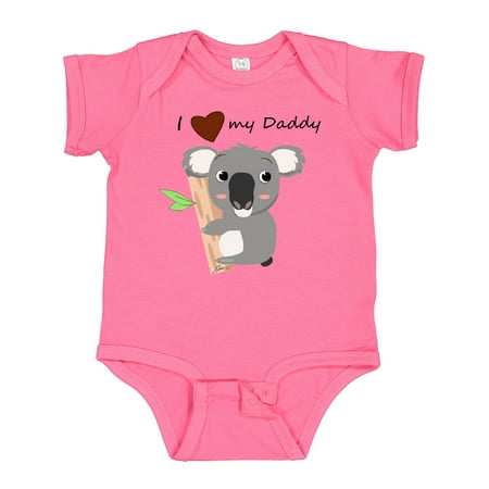 

Inktastic Koala (i Love My Daddy) Gift Baby Boy or Baby Girl Bodysuit