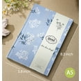thumbnail image 5 of ipoul Floral Notebook, Journal for Writing, Hardcover, Lined, Notebook for Women, A5, Lay Flat, Blue, 5 of 8