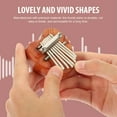 thumbnail image 4 of HEANUJJ 3Pcs Portable Music Instrument Thumb Piano for Professionals Coffee, 4 of 6