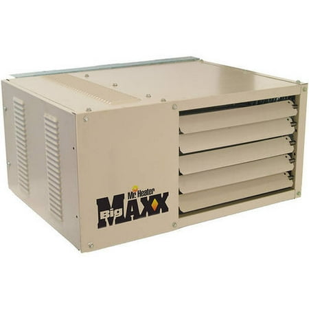 - Mr. Heater MHU50 Big Maxx Natural Gas Unit Heater, 50000 BTU with Propane Conversion Kit