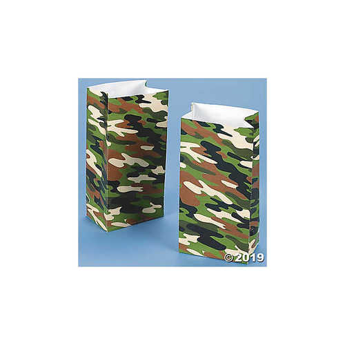 Camouflage Treat Bags