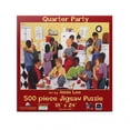 thumbnail image 3 of SUNSOUT INC - Quarter Party - 500 pc Jigsaw Puzzle by Artist: Annie Lee - Finished Size 18" x 24" - MPN# 46871, 3 of 5