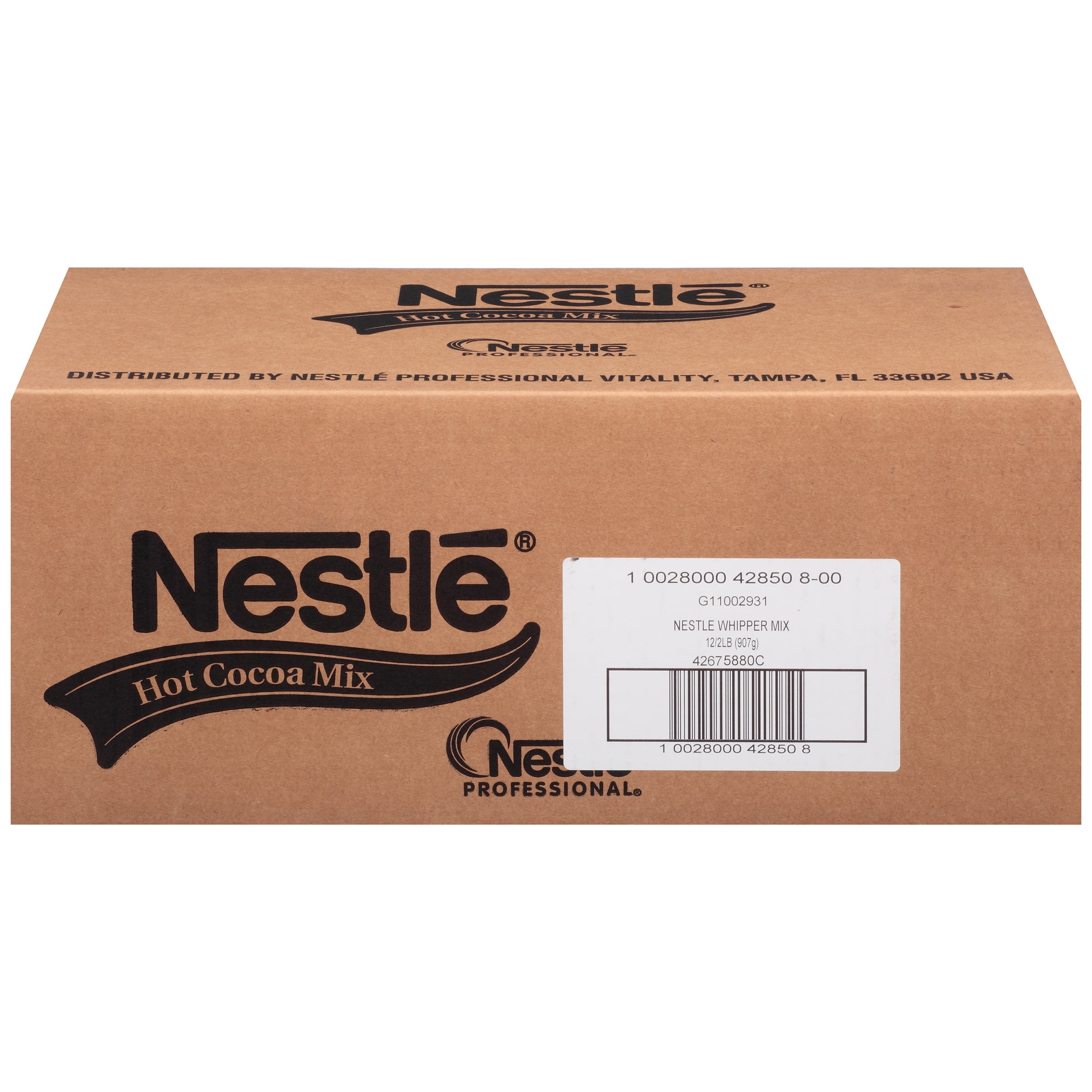 Nestle Dark Chocolate Whipper Mix 12 X 2 Lb Bags Hot Cocoa Vending