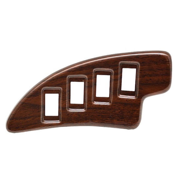 Godfrey Boat Blank Switch Panel 243085 | 10 1/2 X 5 1/4 Inch Woodgrain