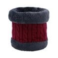 thumbnail image 1 of Unsiex Cycling Neck Wrap Thick Soft Plush Elastic Regular Fit Warm Windproof Cold Resistant Color Matching Outdoor Skiing Skating, 1 of 10