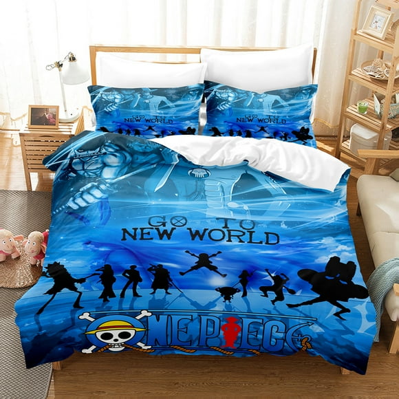 One Piece Bedding Set, 3D Printing, Quilt Cover Suit, Soft Microfiber, Duvet Cover, Bed Sheet-Vinsniv