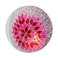 thumbnail image 1 of Mosaic Glass Oil Burner Candle Holder Wax Diffuser Melt Holder Melt Home Decor, 1 of 7