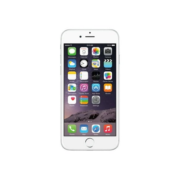 Apple iPhone 6 - 4G smartphone / Internal Memory 16 GB - LCD display - 4.7" - 1334 x 750 pixels - rear camera 8 MP - front camera 1.2 MP - T-Mobile - silver
