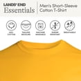 thumbnail image 4 of Lands' End Essentials Men's Short-Sleeve Soft Cotton T-Shirt - Relaxed Easy Fit, 4 of 5