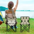thumbnail image 5 of 600D Oxford Camping Chair Portable Foldable Chair Supports 220 lbs for Picnic, Fishing, Backpacking Motifs Christmas Tree Pattern, 5 of 8