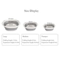 thumbnail image 4 of JINSIJU Foldable Washbasin with Hanging Hole Multipurpose Round Shape, 4 of 7