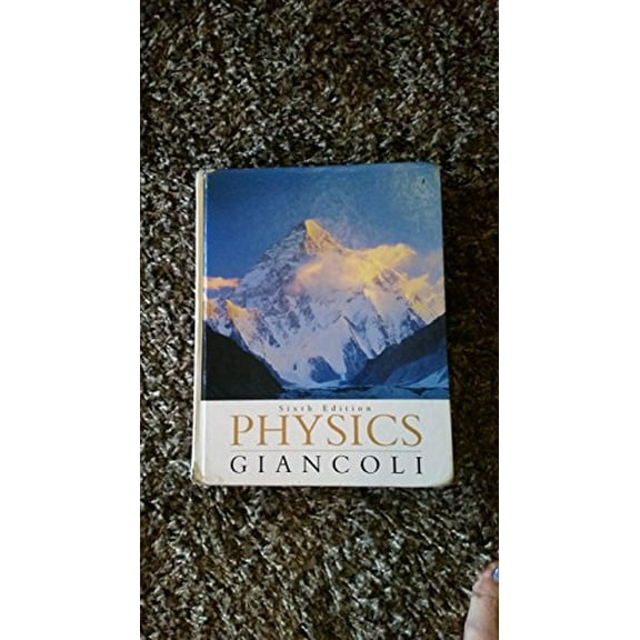 Pre-Owned Physics Giancoli,Sixth Edition (Hardcover) 0131846612 9780131846616