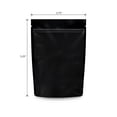 thumbnail image 2 of Loud Lock Mylar Bags 100 Count 5.25"x3.75" All Black - Resealable Food Storage Bags, 2 of 9