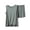 Green, variant on Women Summer Pajama Set Sleeveless Tank Top Bow Print Shorts Loungewear 2 Piece Sleepwear Modal Blend Plus Size Casual HomeWear XL-5XL