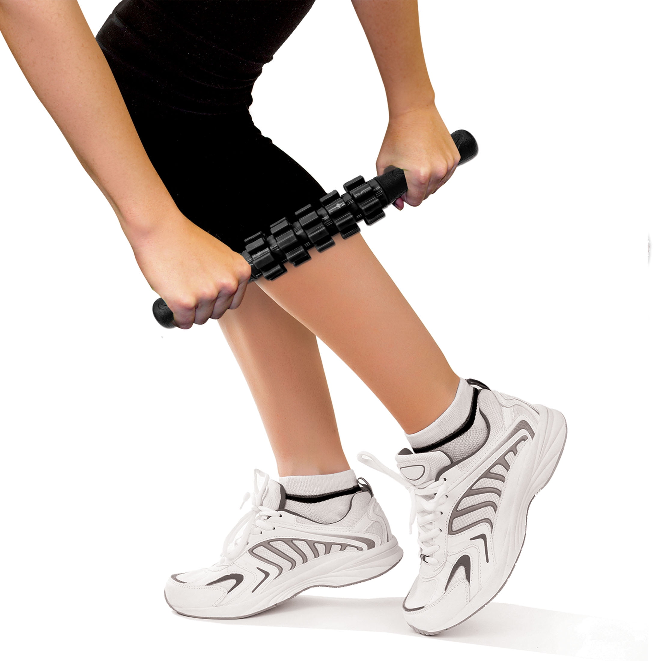 Athletic Works Full Body 5-Piece Fitness Recovery Kit, Includes Carry Bag, Black